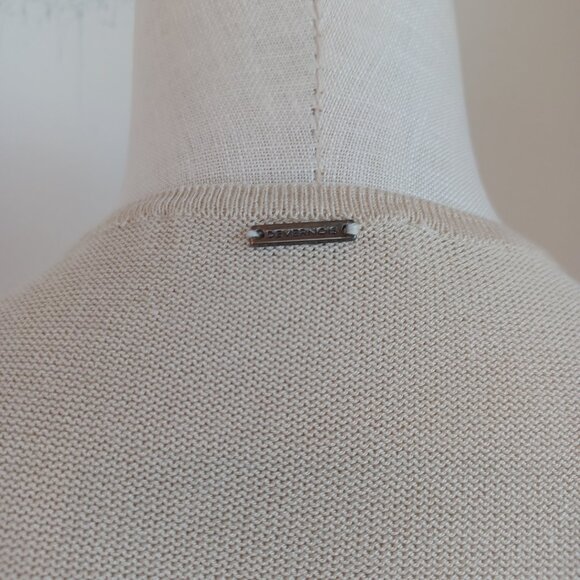 Devernois Paris Sweater Cardigan Waterfall Tan Viscose Womens Medium Large - Picture 8 of 12